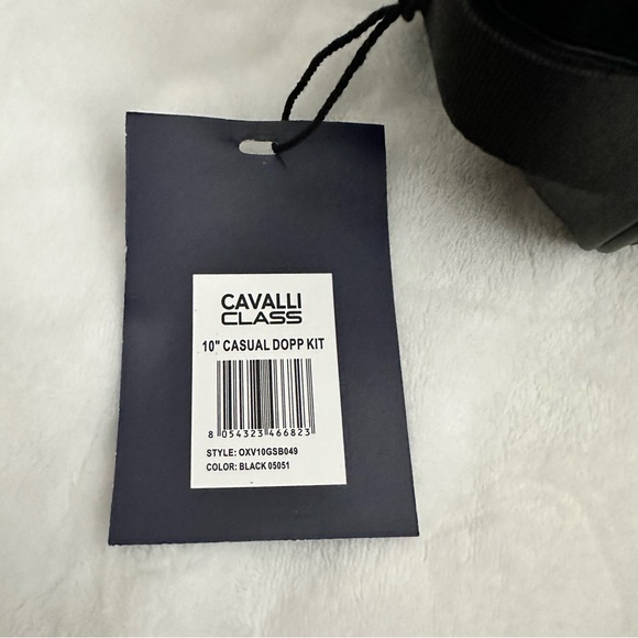 Cavalli Logo Cosmetic Travel Toiletry Bag NWT - Picture 13 of 17